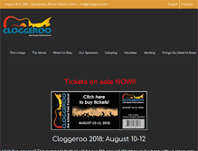 Tablet Screenshot of cloggeroo.com